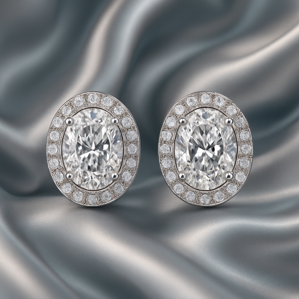 noctura moissanite earrings – top quality s925 silver platinum plated studs | elegant trendy design tested with a diamond pen noctura moissanite earrings – top quality s925 silver platinum plated studs | elegant trendy design tested with a diamond pen