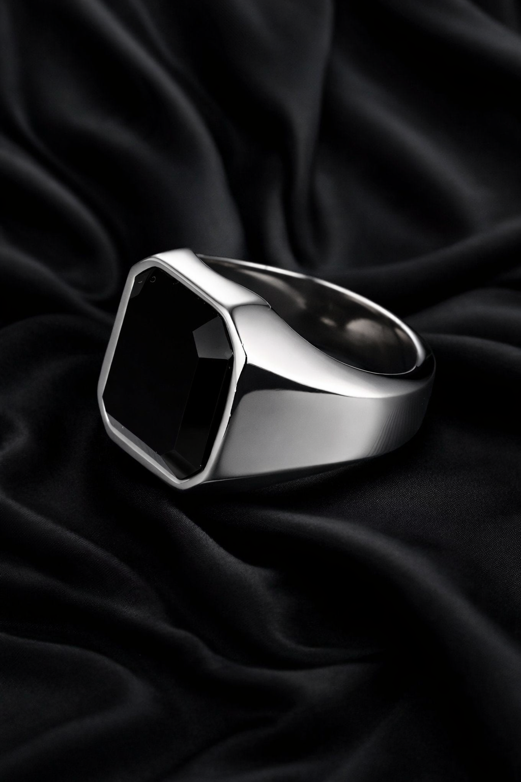 product title: noir valor – premium men’s black agate ring product title: noir valor – premium men’s black agate ring