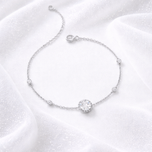 brilliance – moissanite luxury bracelet | s925 silver platinum plated