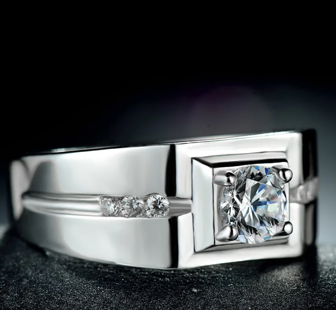 men’s sterling silver ring – refined design, quiet luxury men’s sterling silver ring – refined design, quiet luxury